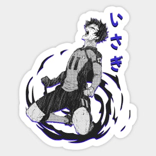 blue lock anime - Yoichi Isagi Sticker